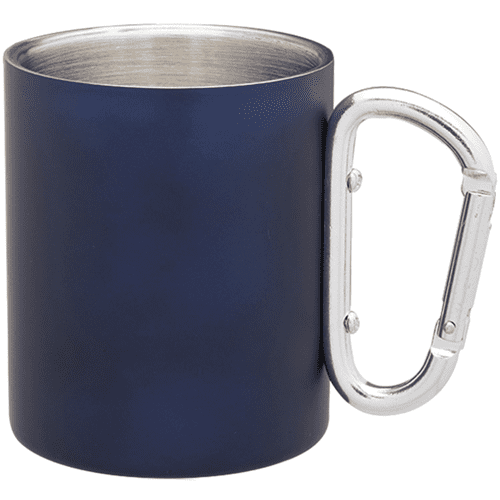 Eagle Bulk Custom Printed 10oz Stainless Steel Carabiner Mug Campfire Premiums