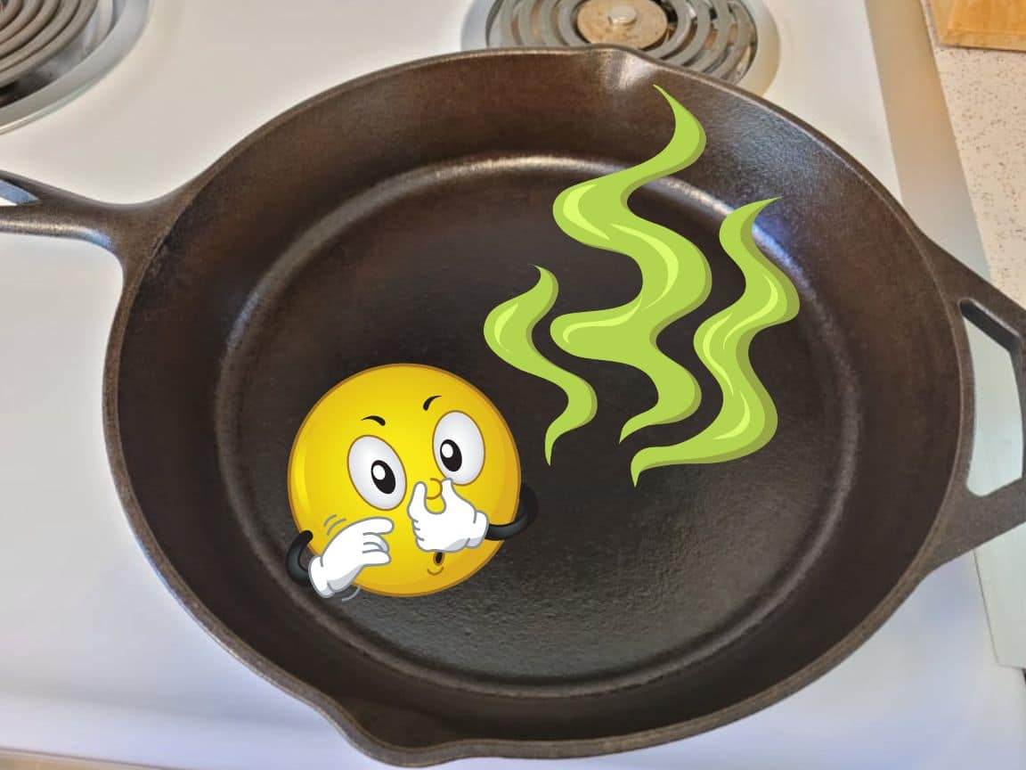 Does Your Cast Iron Smell Bad? The Best Way To Remove Odors Campfires and Cast Iron