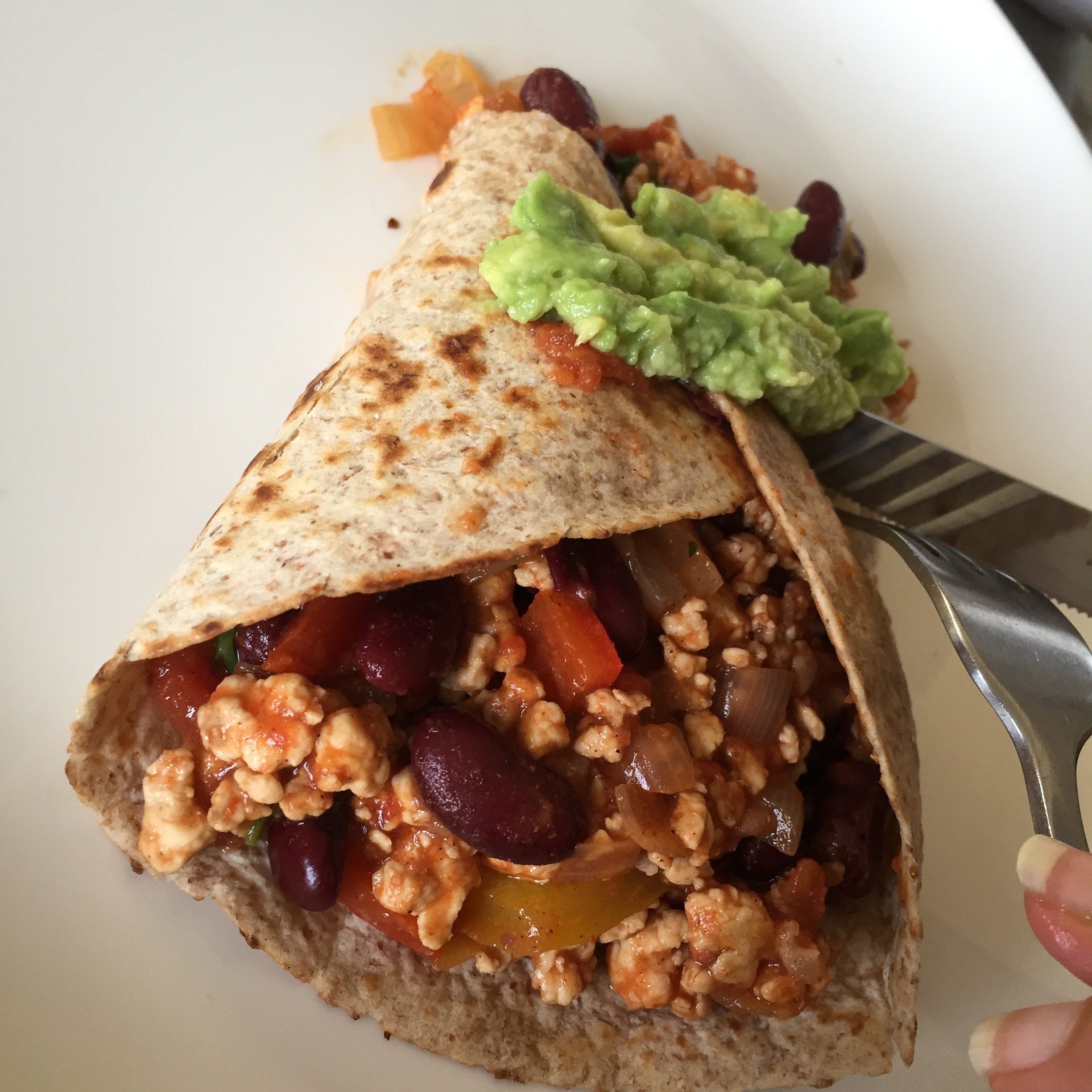 Camp Fitness Best Ever Chili Burrito for 430 Calories