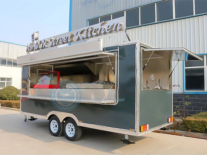 Mobile Food Kitchen Trailer For Sale 10ft to 36ft Factory Price