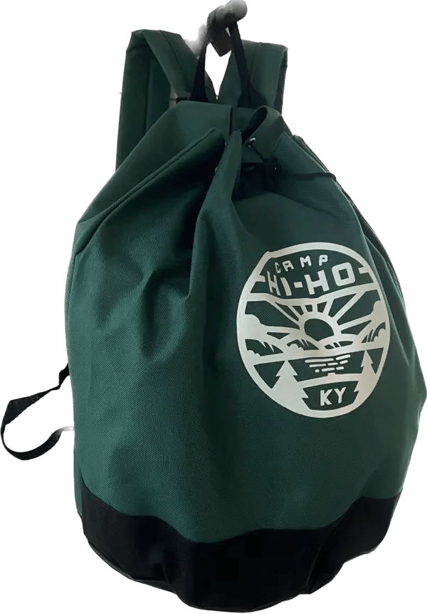 Green Camper Backpack Camp HiHo