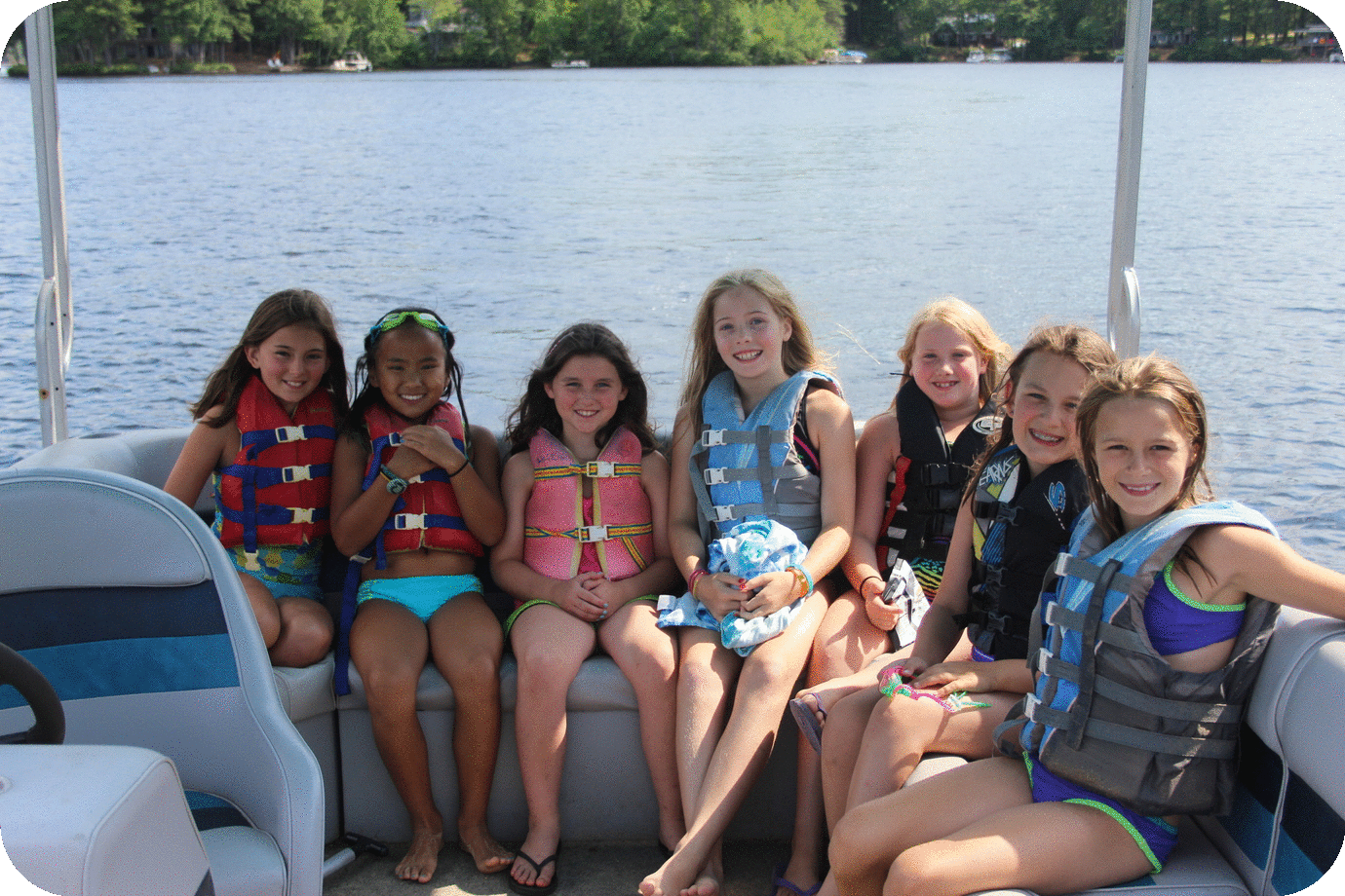 boat YMCA Camp Huckins