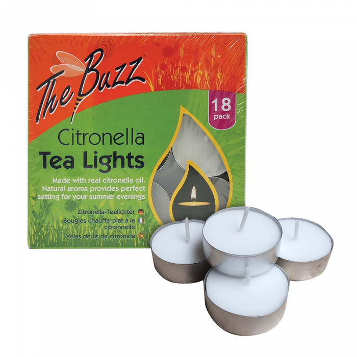 STV Citronella Tea Lights 18Pack Camping International