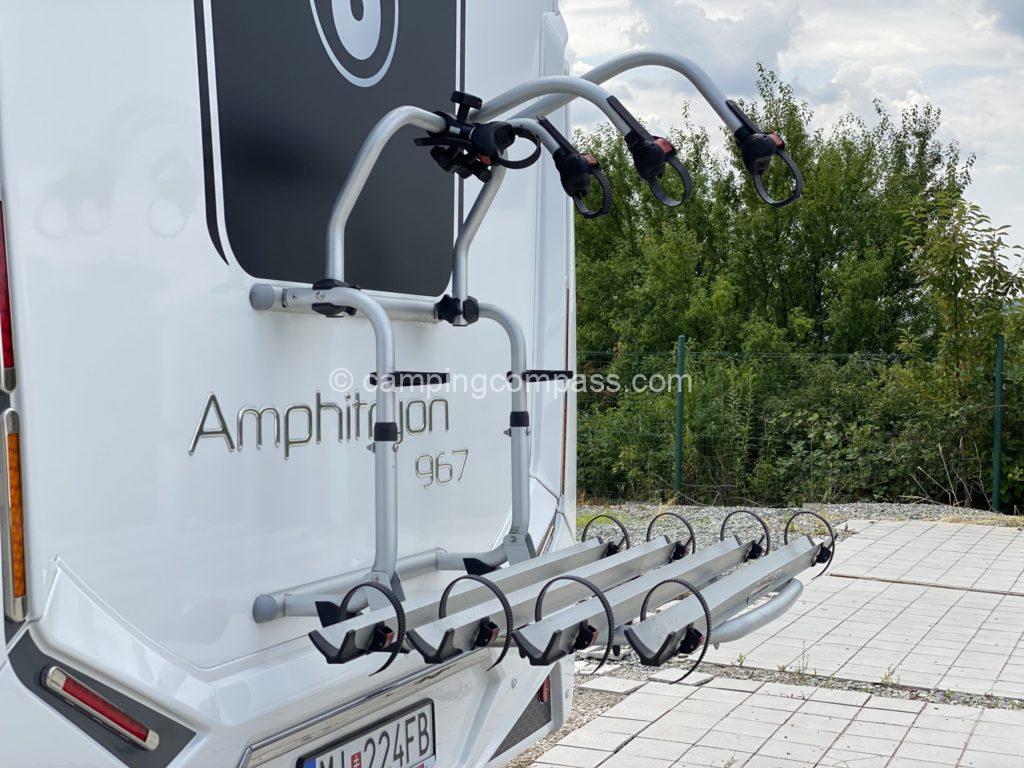How to use a motorhome bike rack