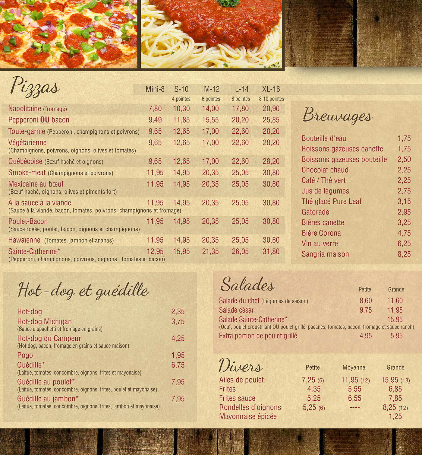 Resto Le SainteCatherine Camping Hatley Camping Hatley