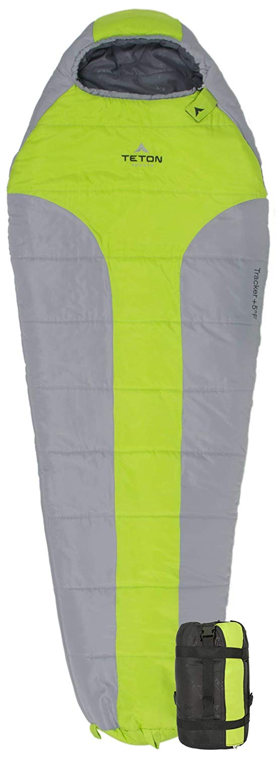 TETON Sports Tracker +5F Sleeping Bag Review