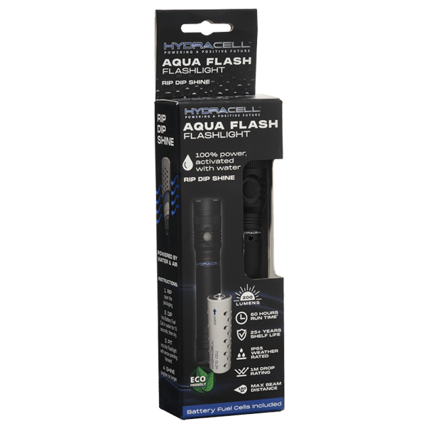 HydraCell Aqua Flash Flashlight Camping Plus Gold Coast