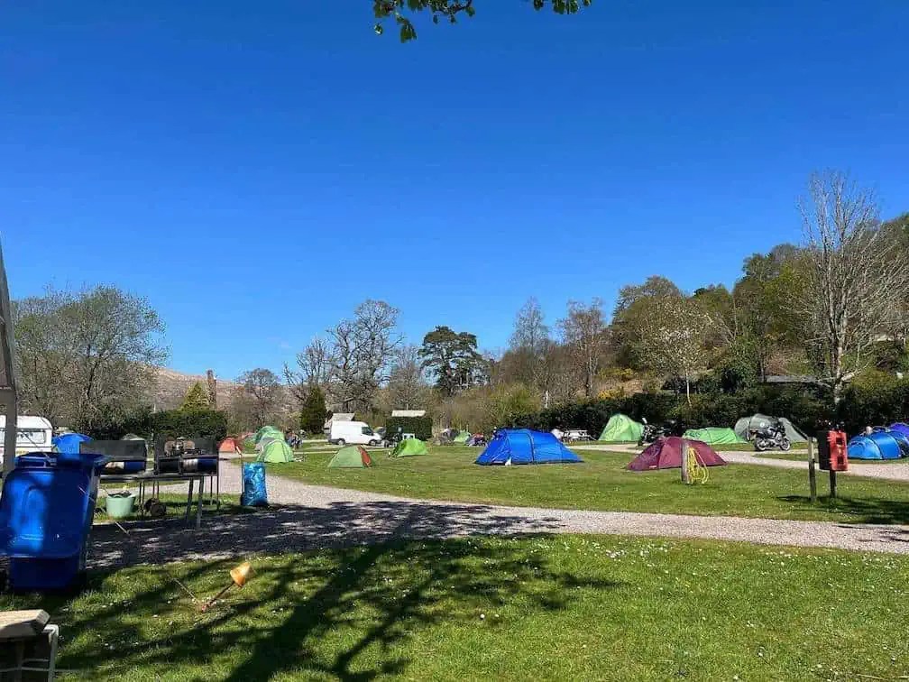 Sunart Camping Camping Scotland