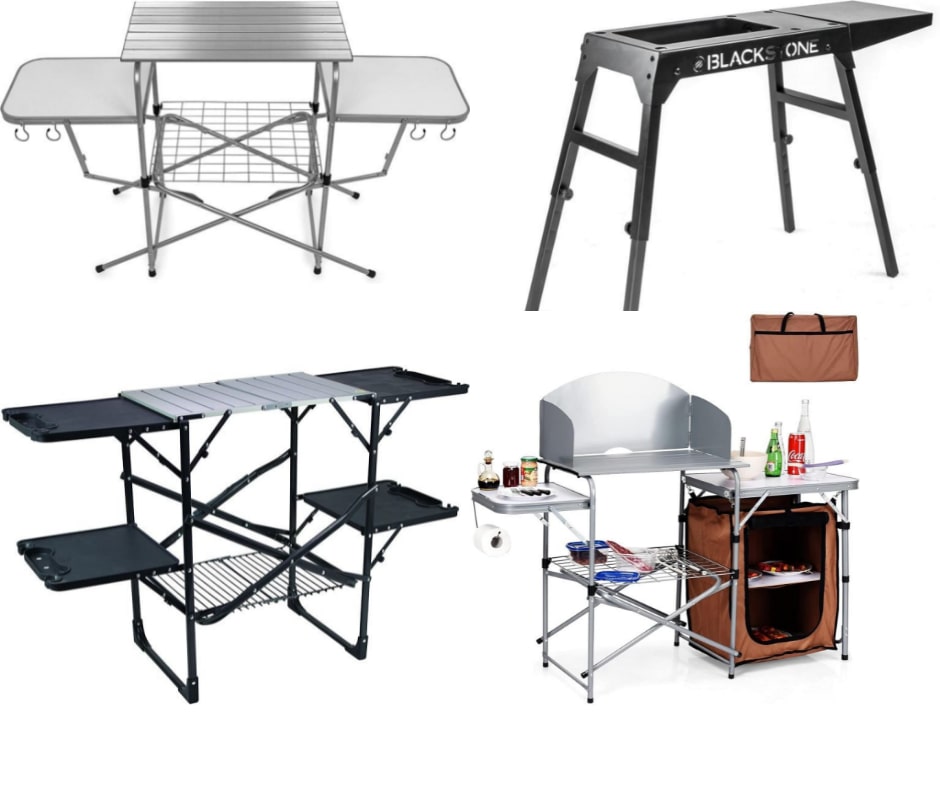 Best Griddle Tables and Stands for Table Top Griddles Camping Zest