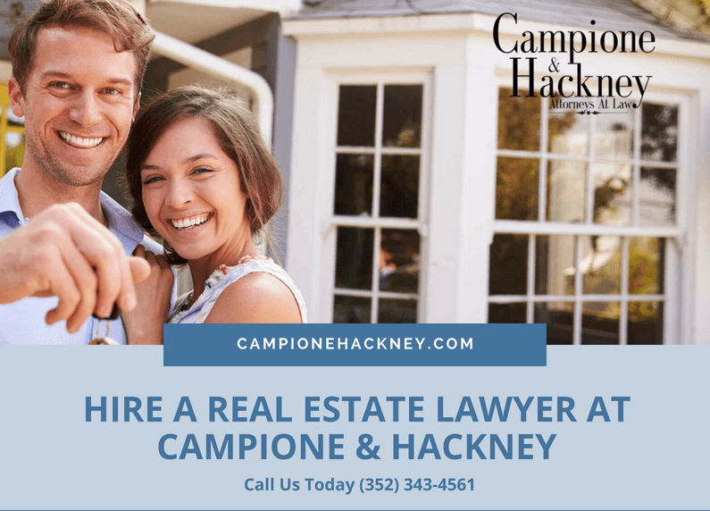 Real estate lawyer in Lake County Florida at Campione & Hackney