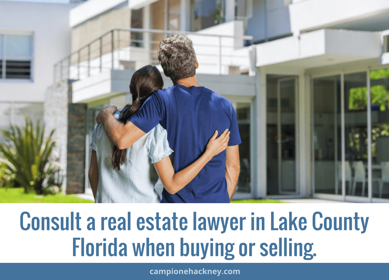 Real estate lawyer in Lake County Florida at Campione & Hackney