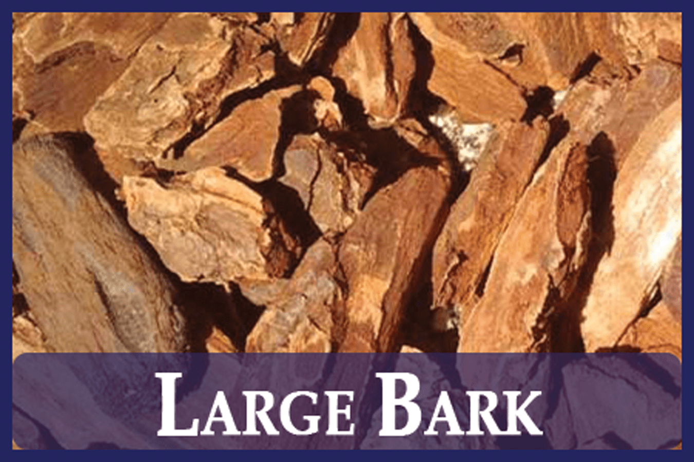 Large Bark Blue Rock Landscape Materials