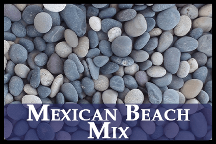 River Rock & Mexican Beach Pebbels Blue Rock Landscape Materials