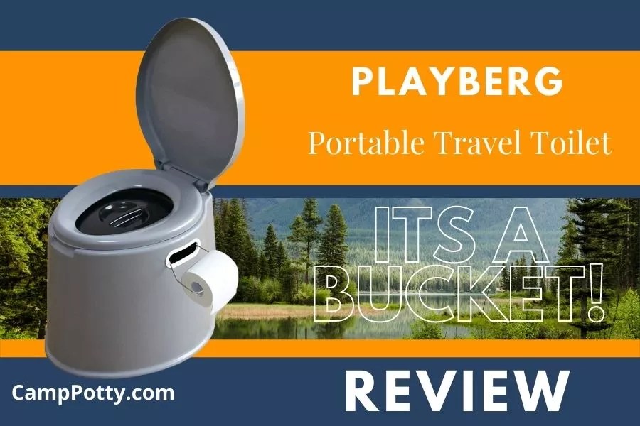 PLAYBERG Portable Travel Toilet Review • 2023 • Camp Potty