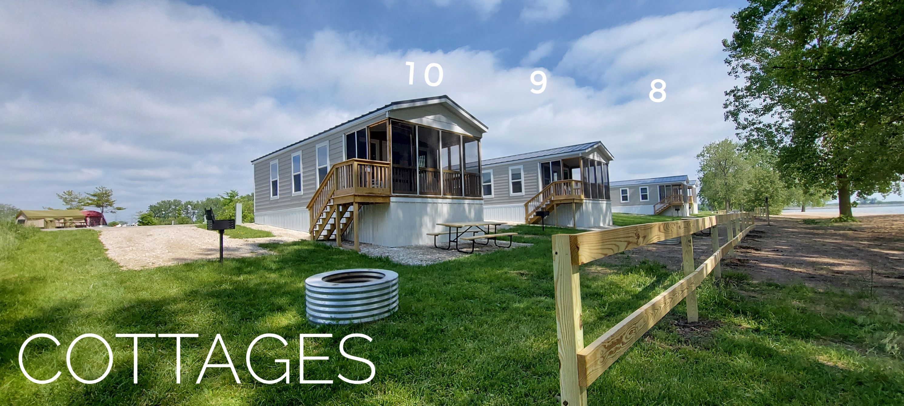 William C. Sterling State Park Cottages Vista Recreation