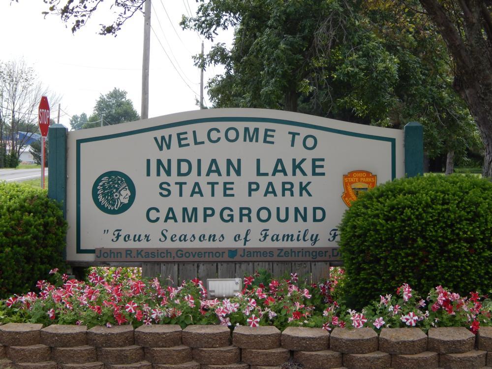 Indian Lake State Park Campground Campsite Drivethru