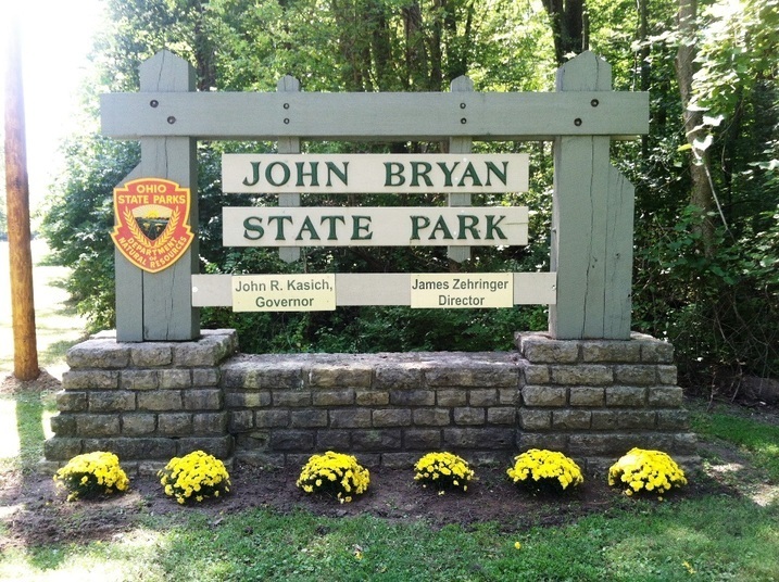 John Bryan State Park Campground Campsite Drivethru