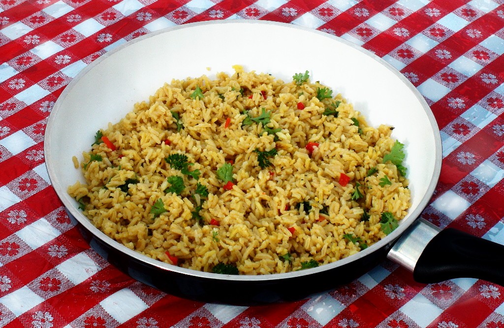 Tasty Campfire Rice Camp Sizzler