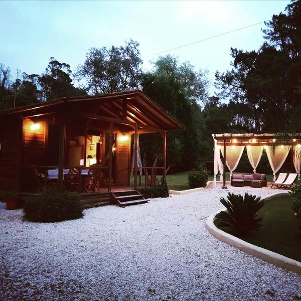 Der Hinterhof Bungalow Vale da Silva Villen
