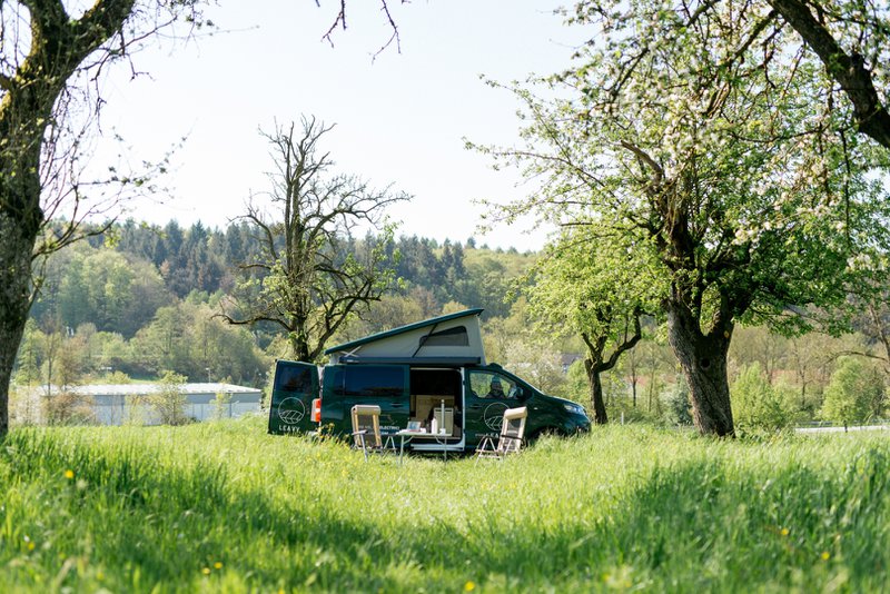 Wild camping in Germany