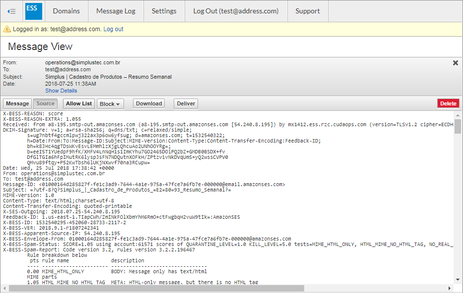 Barracuda Email Security Service User Guide Barracuda Campus