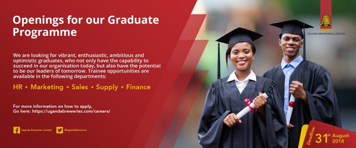 Uganda Breweries Graduate Trainee Program 2018 Campus Bee