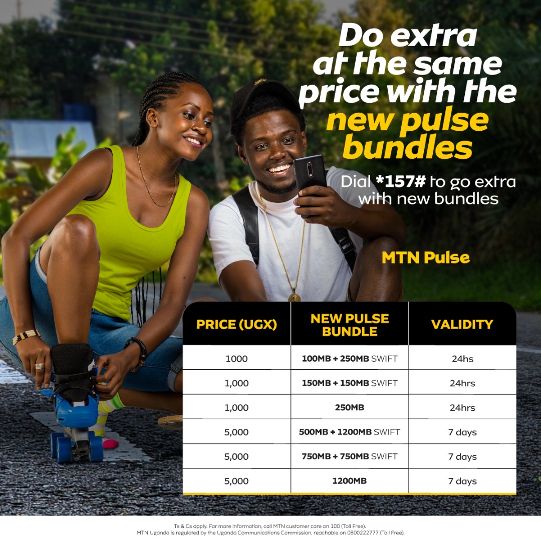 MTN Pulse Bundles with Extra MBs are Lit! Campus Bee