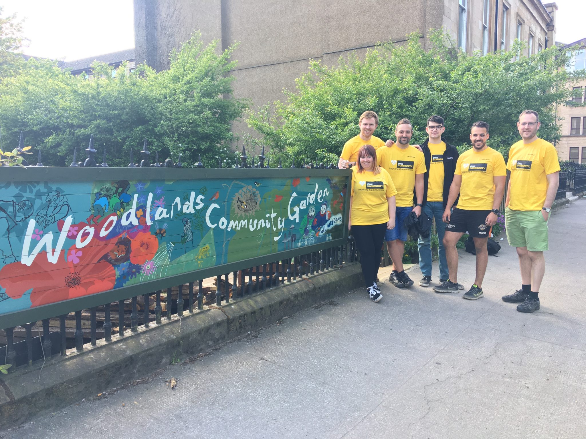 Volunteering at Woodlands Community Garden University of Glasgow
