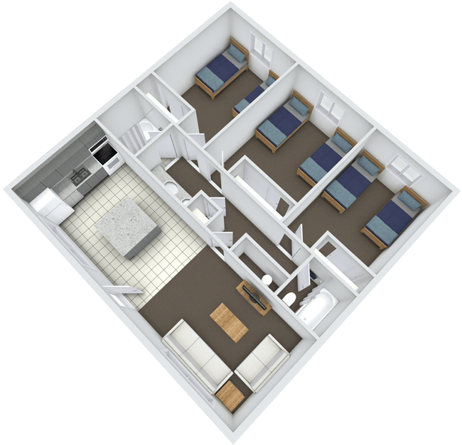 Campus Way Affordable Student Housing Close To BYU