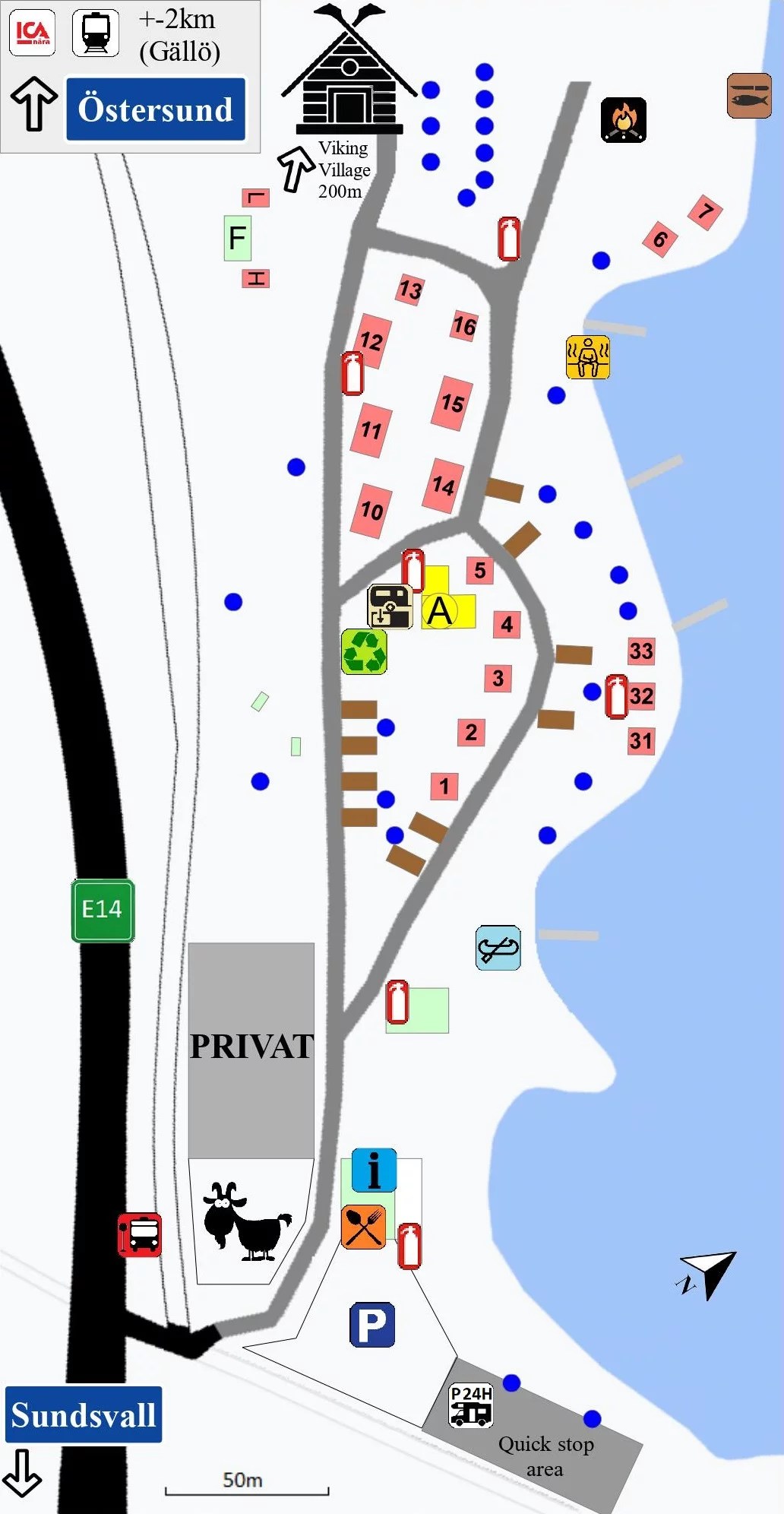 Campsite Map Camp Viking Find Your Best Spot On Our Campsite