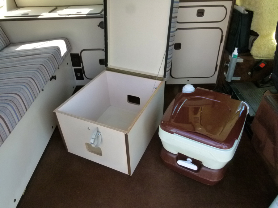 Original Vanagon Westfalia Toilet & Camp Westfalia
