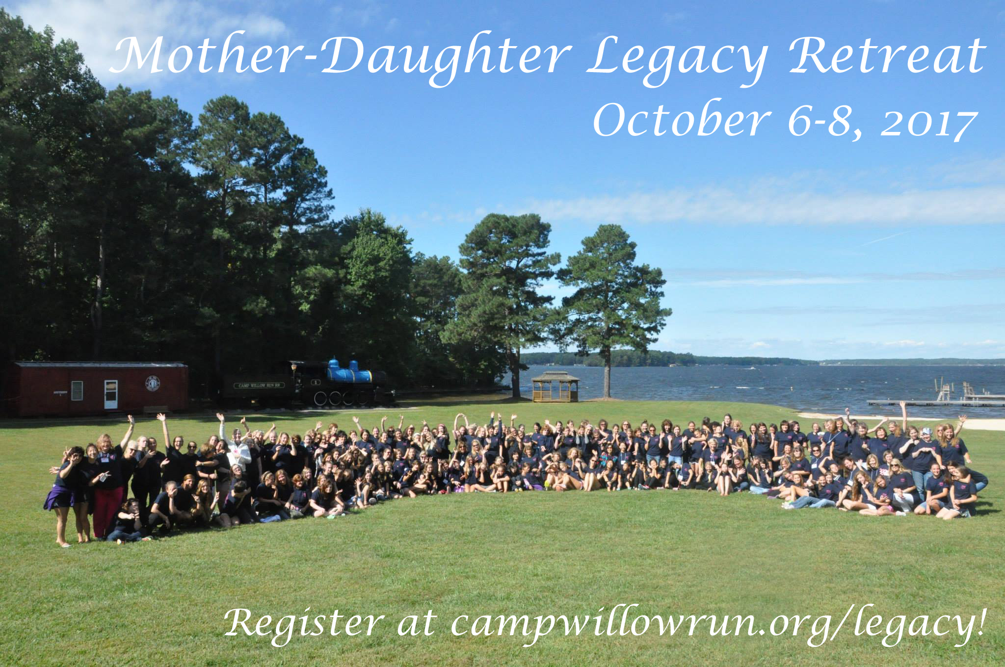 Registration for the MotherDaughter Legacy Retreat Camp Willow Run