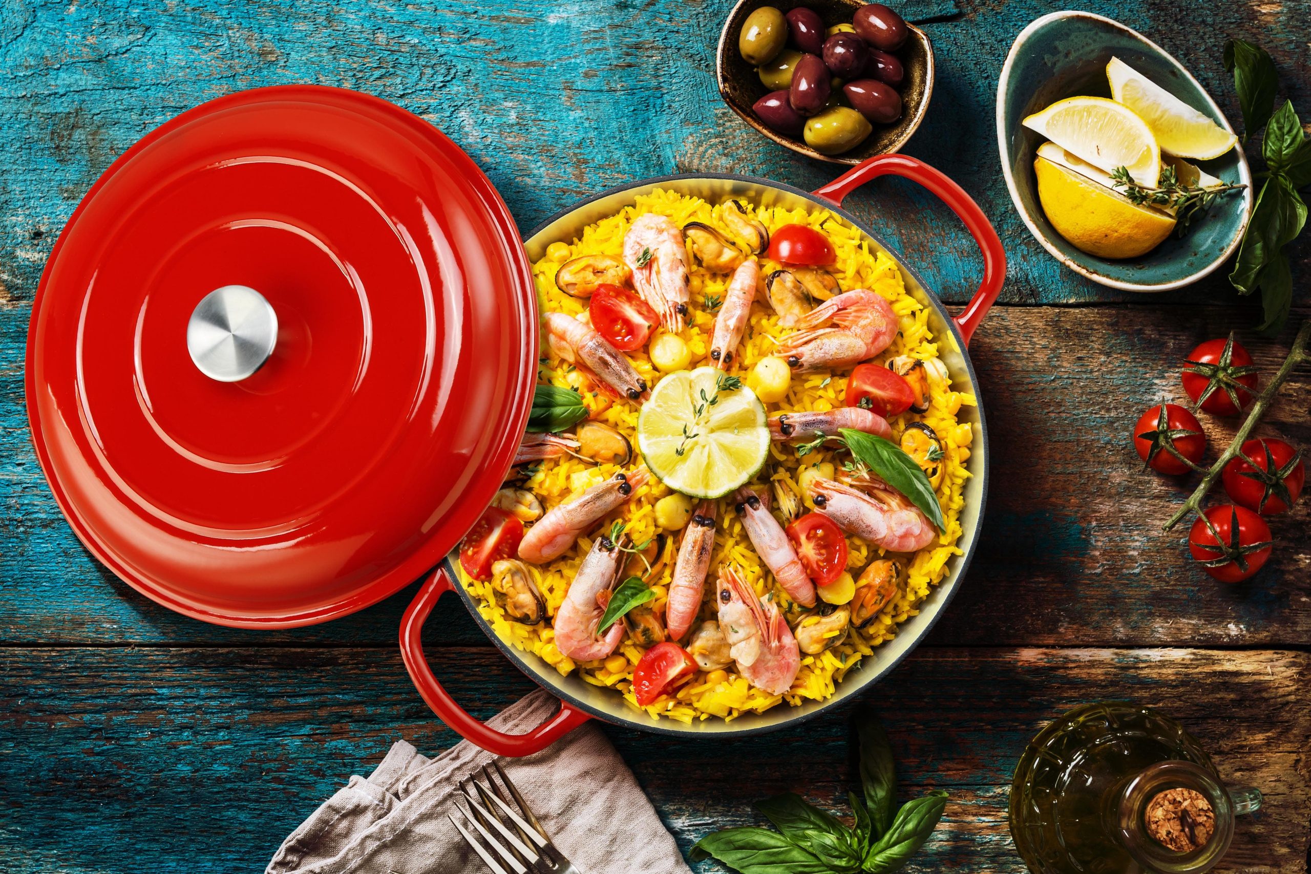 30cm Cast Iron French Pan Camp Zone