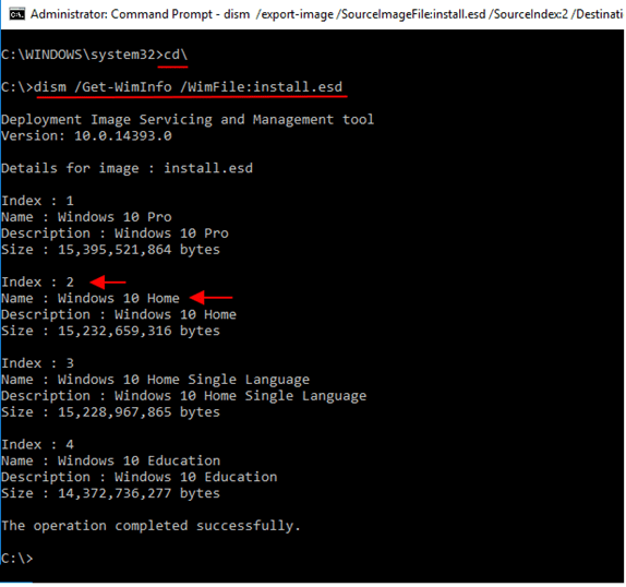 How to Convert Install.ESD to Install.WIM (Windows 10/8)