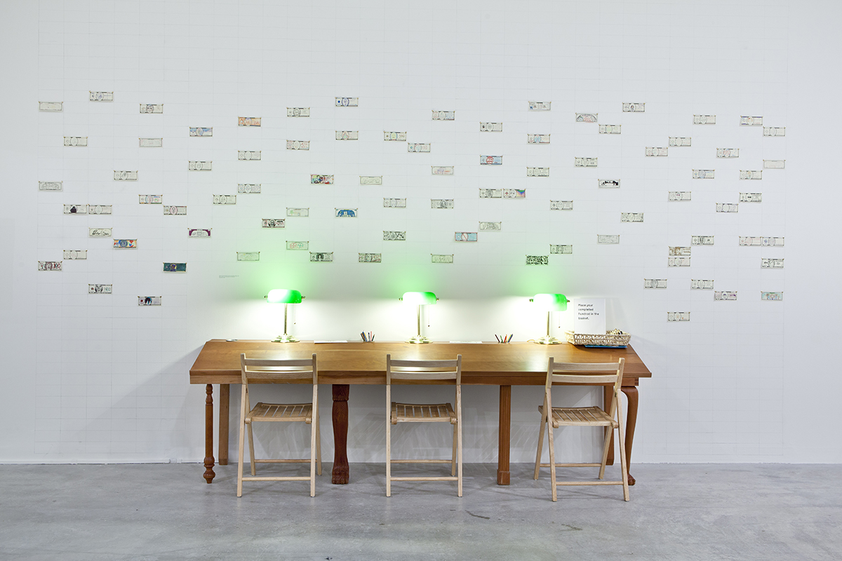 Mel Chins Fundred Dollar Bill Project Is Designed To
