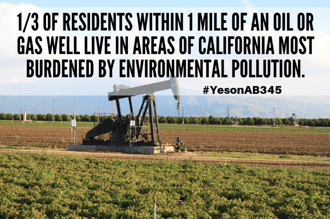 SUPPORT AB 345 CALIFORNIA'S 2500' HEALTH & SAFETY BUFFER ZONE Action