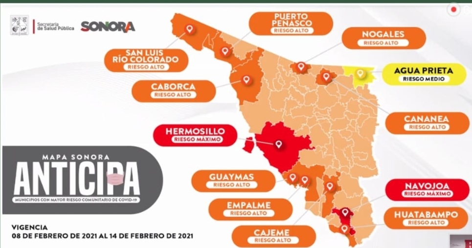 ¿cuándo me vacunan contra la covid? De "código rojo" a "código naranja" - CANACO Ciudad Obregón