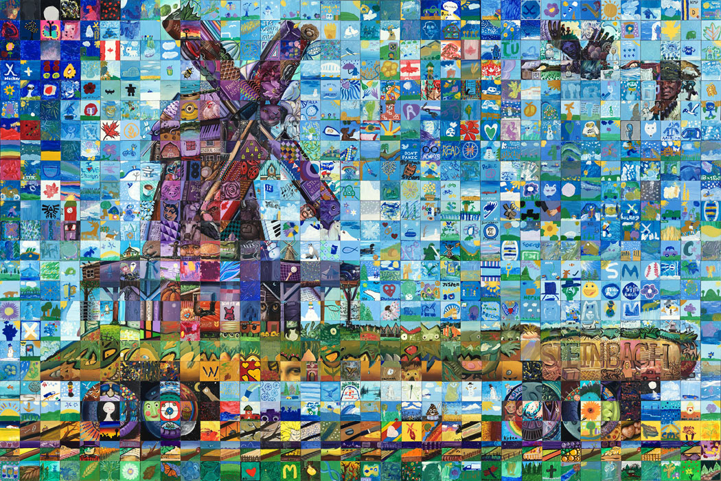 Steinbach Canada Mosaic Murals