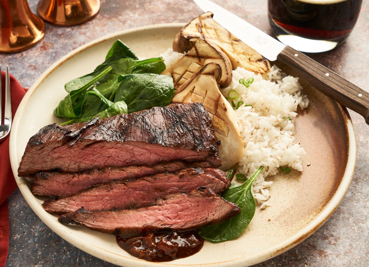 BalsamicBeer Beef Flank Steak Canadian Beef Canada Beef