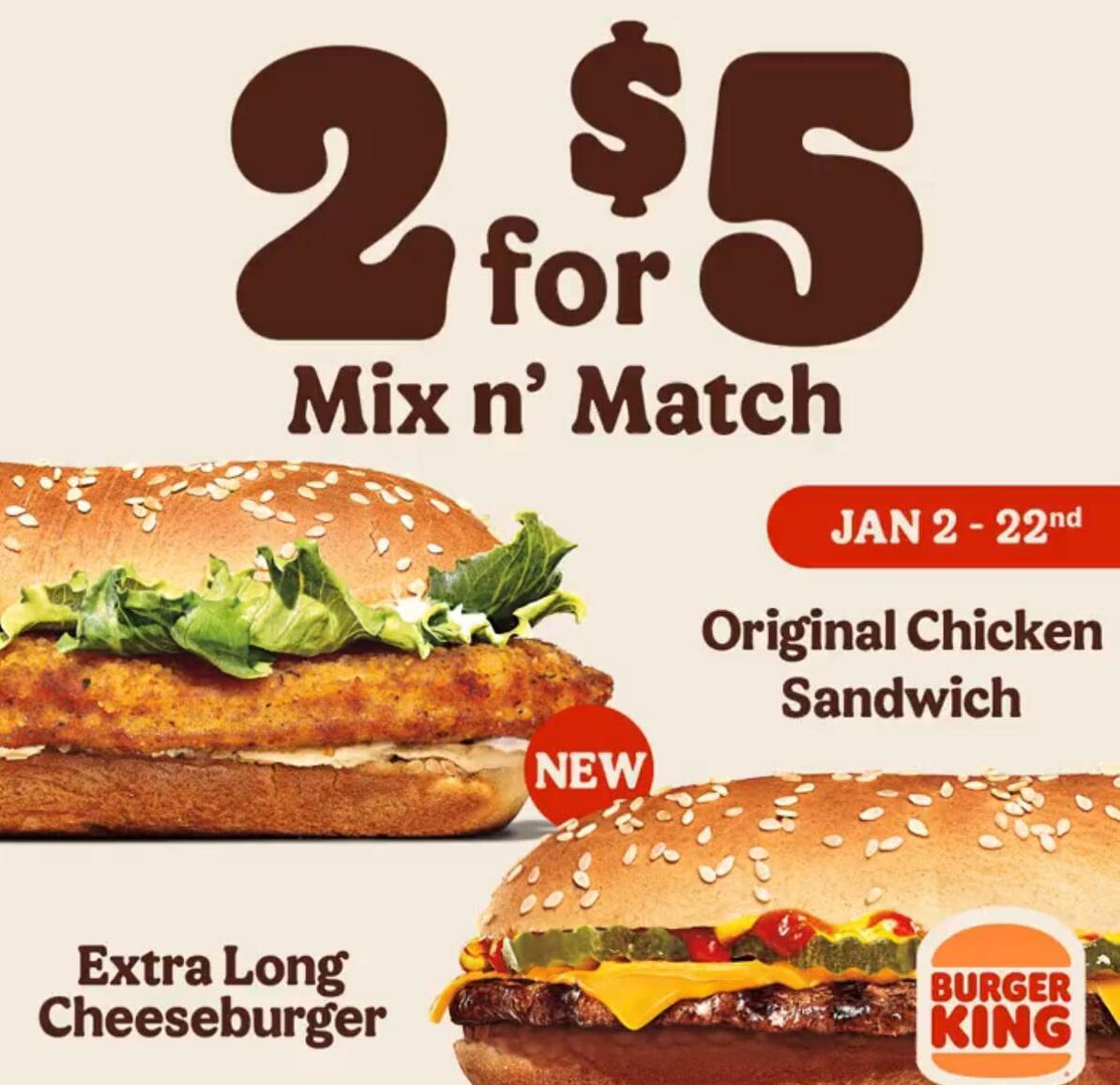 Burger King Introduces The Extra Long Cheeseburger Canada Eats!