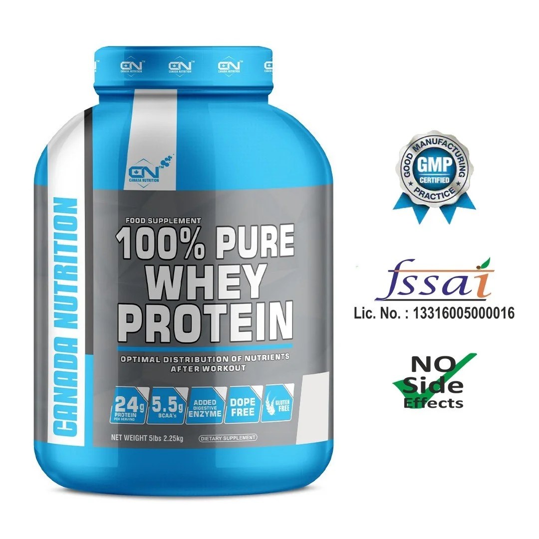 100 Pure Whey Protein Canada Nutrition