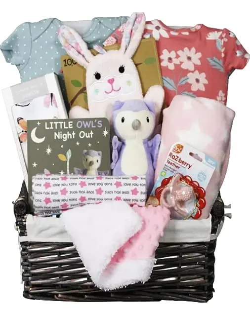 Little Owl's Night Out Gift BasketFree Shipping across Canada