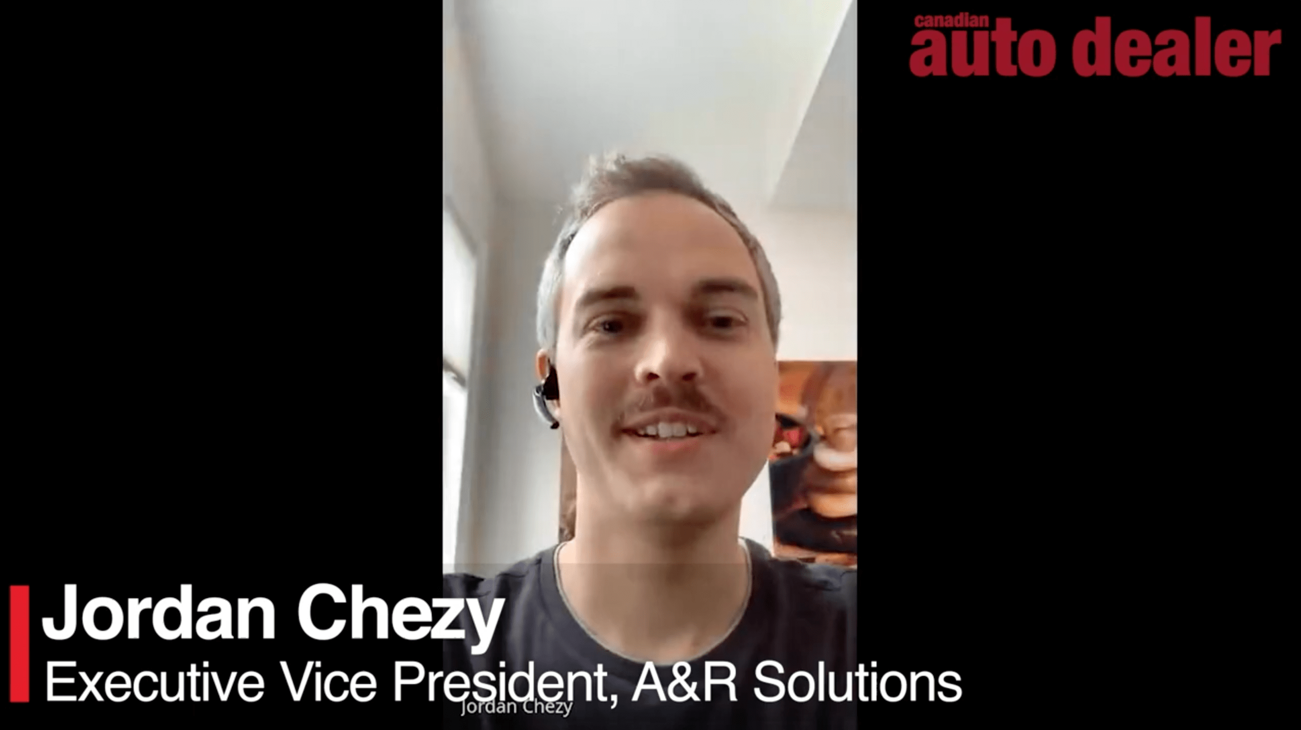 Video interview Jordan Chezy, Executive VP, A&R Solutions offers