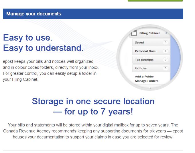 ePost Digital Mailbox Service From Canada Post cbias shop Canadian