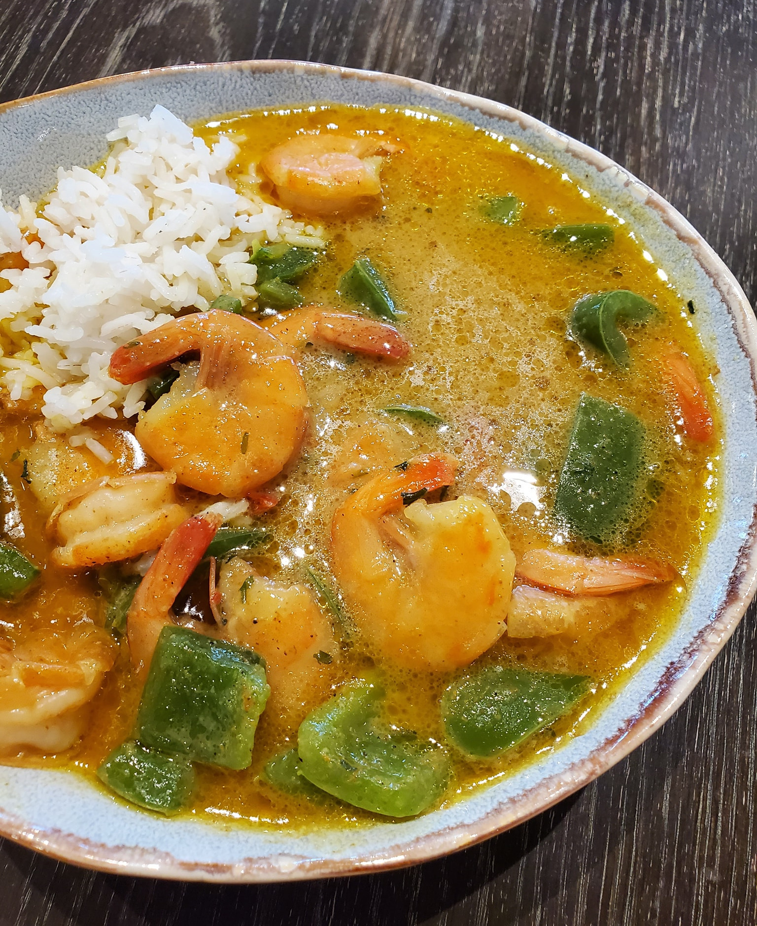 Jamaican Coconut Curry Shrimp