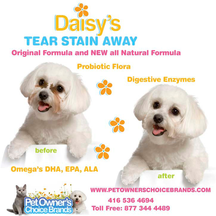 Daisy's Tear Stain Away Canadian Dogs