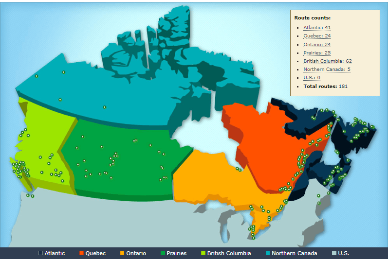 Ferries in Canada Canadian Ferry Association