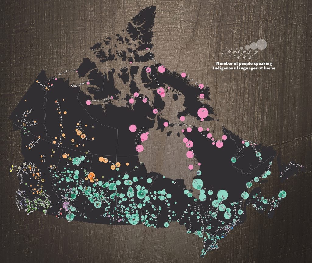 Mapping Indigenous languages in Canada Canadian Geographic