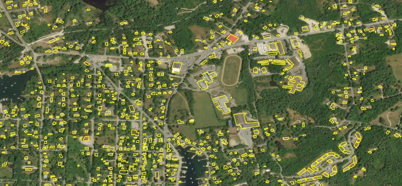 LiDAR Extracted Building Footprints Open Data