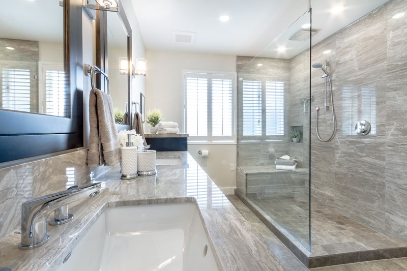 Bathroom Classic Elegance with a Masculine Touch Home Trends Magazine